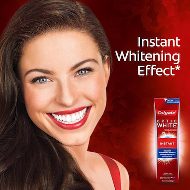 ارزیابی آزمایشگاهی خمیردندان Colgate Optic White