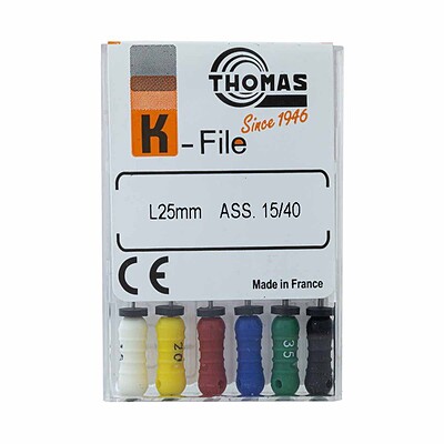 K فایل  25mm توماس Thomas