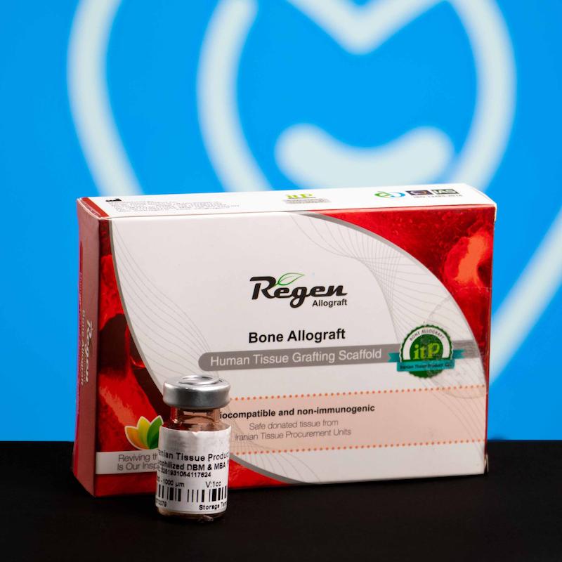 گرانول استخوان ترکیبی مینرالیزه و دمینرالیزه ریجن Regen DBM & MBA Granule