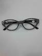 عینک مطالعه آماده نمره 1/5+ مدل گربه ای 