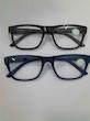 عینک مطالعه آماده نمره 2+ رنگ آبی و مشکی