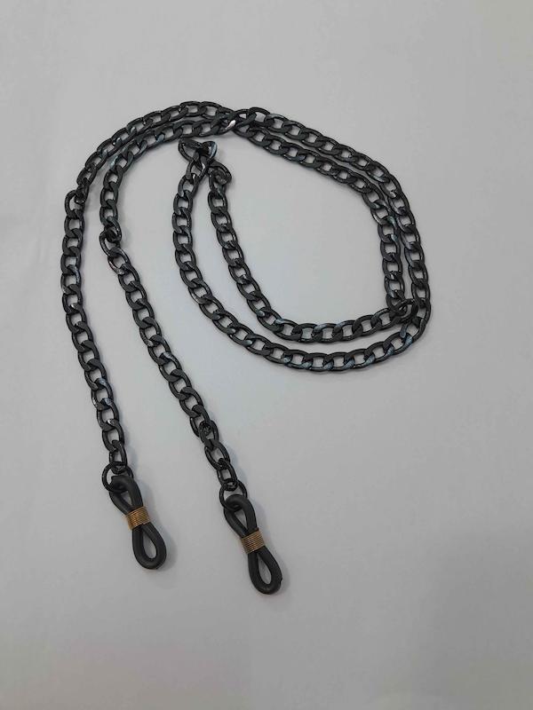 بند عینک زنجیری رنگ مشکی