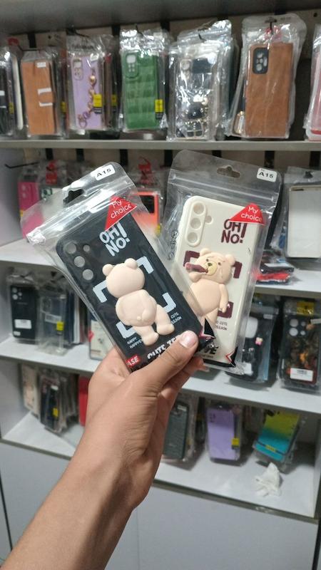 قاب موبایل خرسی Galaxy Samsung A15