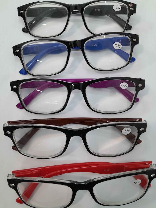 عینک مطالعه آماده نمره 5/5+
