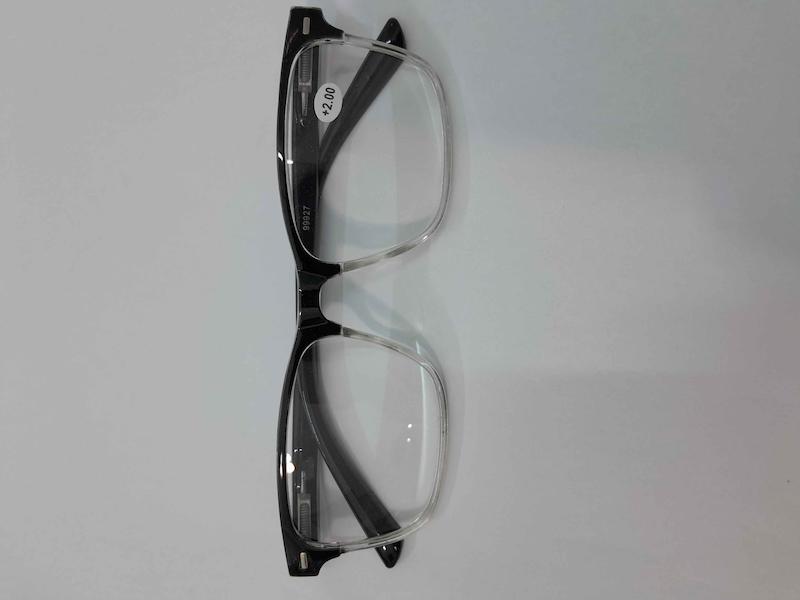 عینک مطالعه آماده نمره 2+ دسته فنری