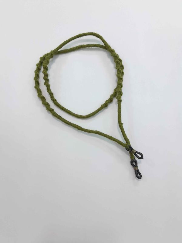 بند عینک بافت سبز