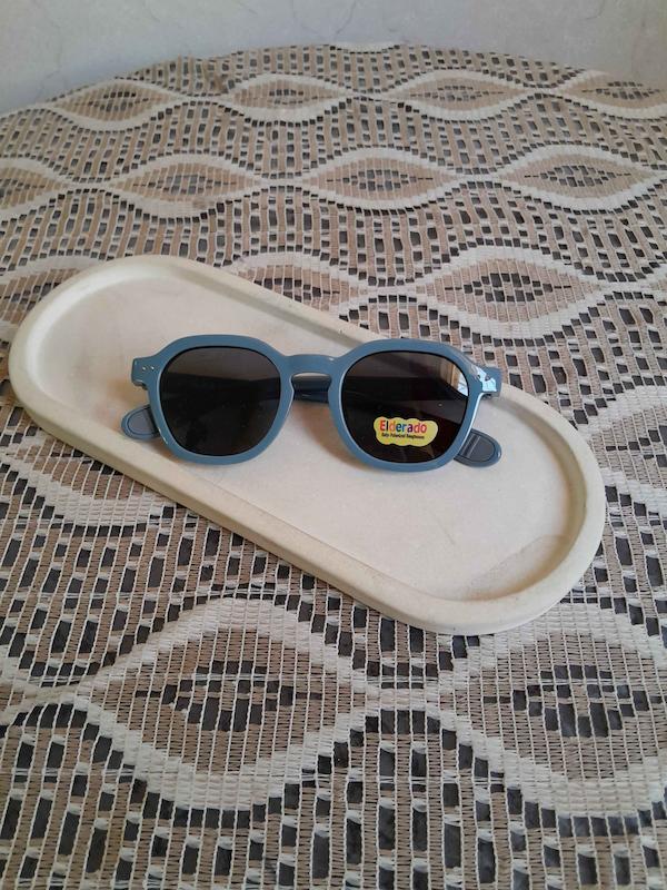 عینک آفتابی بچگانه ژله ای پلاریزه آبی الدرادو