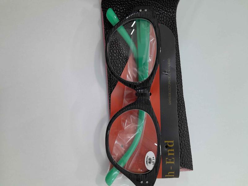 عینک مطالعه آماده نمره 1+ مدل گربه ای