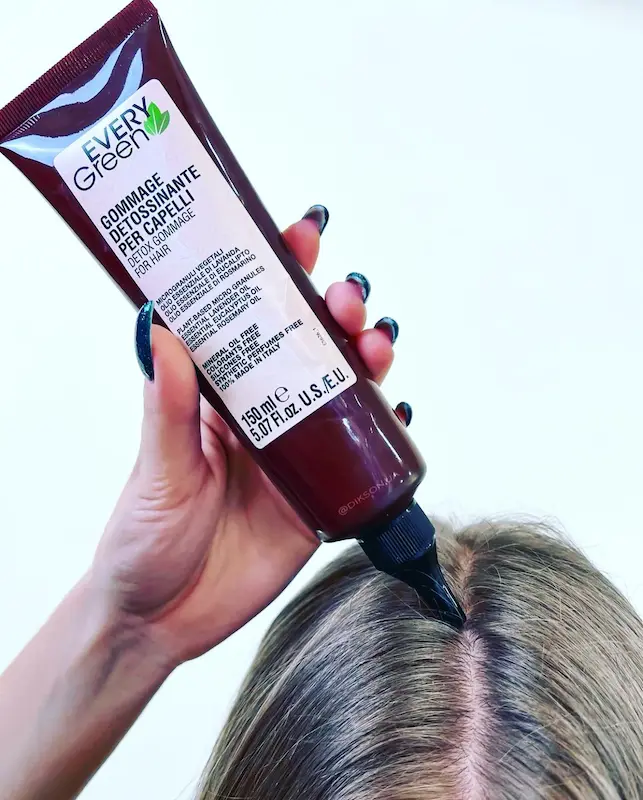 اوری گرین اسکراب کف سر