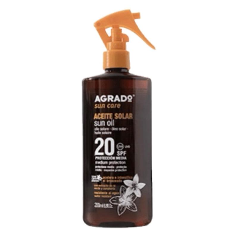 آگرادو روغن آفتاب SPF 20 