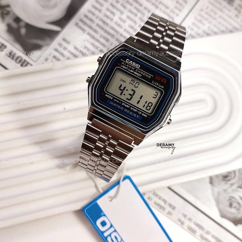 ساعت کاسیو نوستالژی فول امکانات | ساعتمچی casio  دیجیتالی کد 093