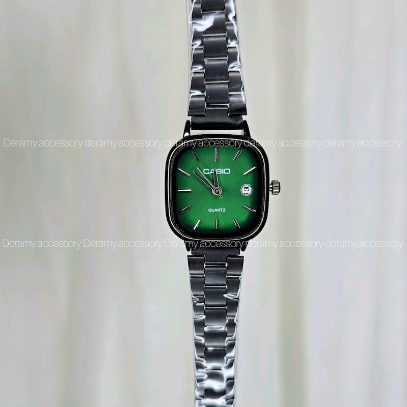 ساعتمچی کاسیو مربعی اولد مانی با کیفیت عالی | ساعت مچی casio زنانه  180-