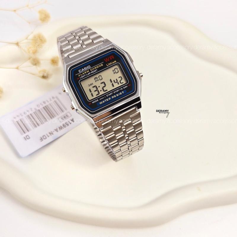 ساعت کاسیو نوستالژی فول امکانات | ساعتمچی  مناسب خانم و آقا casio  دیجیتالی کد 093 گرید بالا