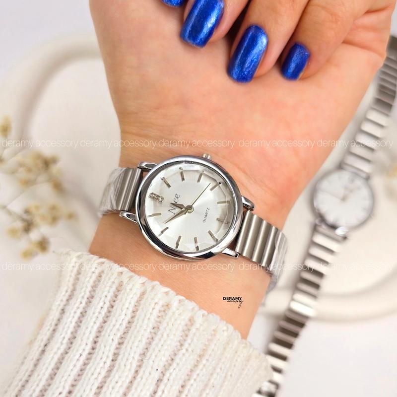 ساعت مچی زنانه دخترانه کالکشن سیلور پرنسسی | ساعتمچی رولکس اچنجی نایدو naidu rolex  کد 222-