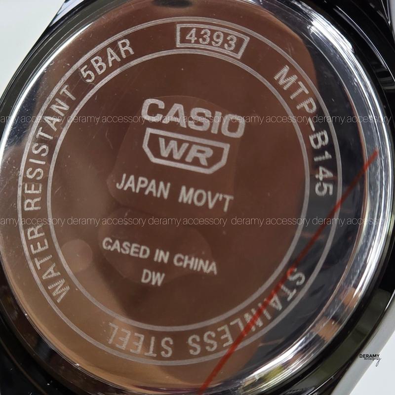 ساعتمچی کاسیو اولد مانی وینتیج قفل ریلی | ساعت مچی مردانه یا زنانه کاسیو casio تمام مشکی 50m . کد 230