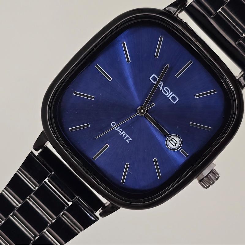 ساعتمچی کاسیو مربعی اولد مانی سایز بزرگ | ساعت مچی casio مردانه  180- ترند