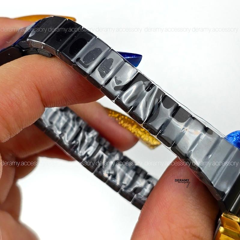 ساعت کاسیو نوستالژی تمام مشکی قاب طلایی بند کرکره ای | ساعت مچی زنانه casio  292--موتور با کیفیت فول امکانات  زنانه-315