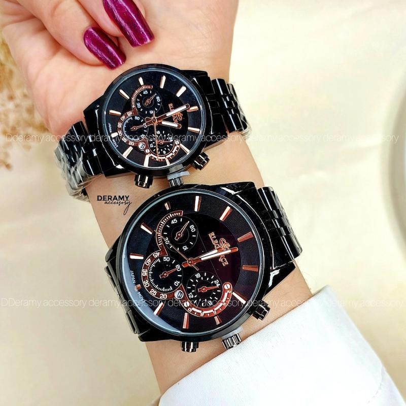 ست ساعتمچی الگانس طرح سه موتور همراه با دوعدد باکس رایگان 074