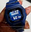 ساعت جیشاک تایلندی مقاوم در برابر اب WR 20bar | ساعت g shock مردانه ابی سورمه ای کد 373