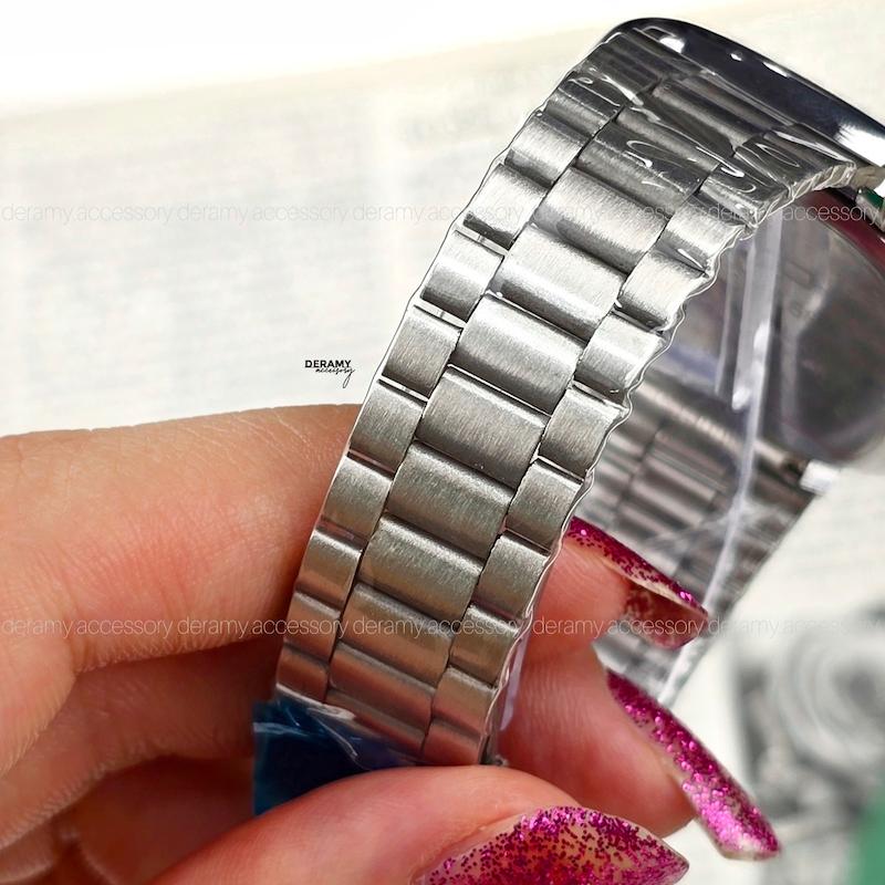 مردانه / ساعتمچی کاسیو مربعی با کیفیت عالی سیلور صفحه سبز درباری | ساعت مچی اولد مانی casio  180 گرید بالا--مونتاژ ژاپن حک شده، کیفیت دار- ویژه ی درامی اکسسوری کد 378 
