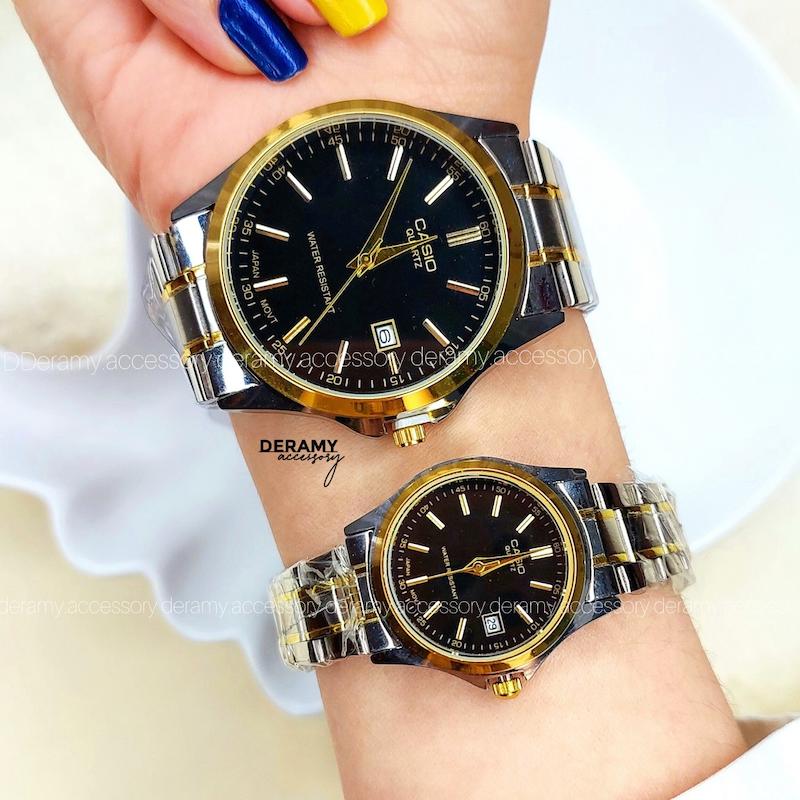 ست ساعت کاسیو  | ساعت زنانه و مردانه casio کد 082 