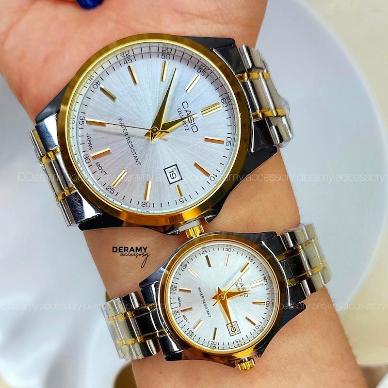 ست ساعت کاسیو  | ساعت زنانه و مردانه casio کد  082 