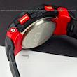 ساعت جیشاک تایلندی تمام مشکی خط قرمز مقاوم در برابر اب WR 20bar | ساعت دیجیتال g shock مردانه مشکی کد 411- جی شاک با کیفیت--ویژه درامی اکسسوری 
