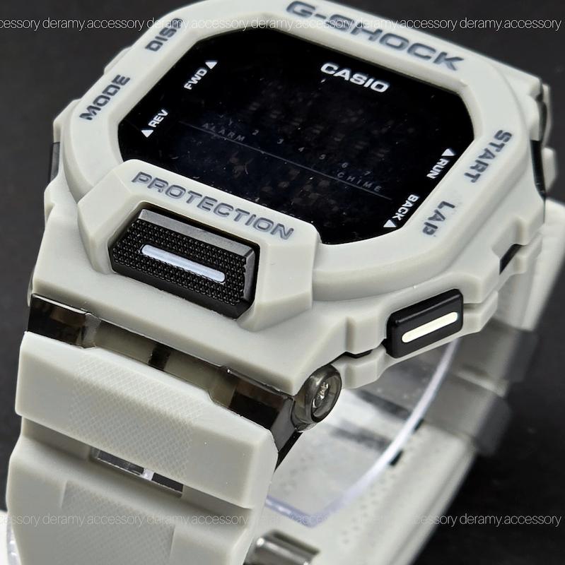 ساعت جیشاک تایلندی خاکستری مقاوم در برابر اب WR 20bar | ساعت دیجیتال g shock مردانه طوسی کد 396- جی شاک با کیفیت- ویژه درامی اکسسوری گرید بالا