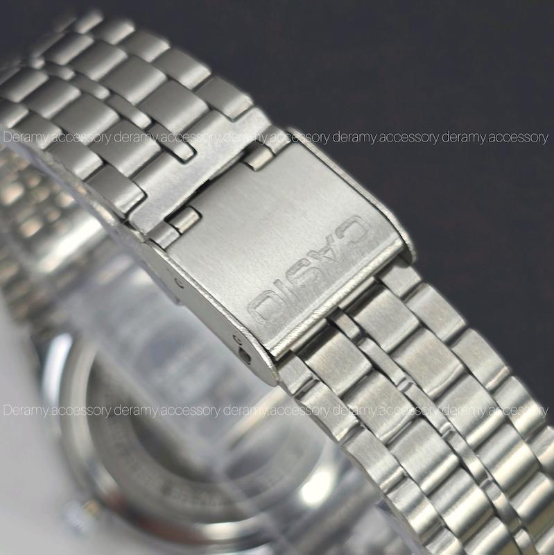 ساعتمچی مردانه کاسیو اولد مانی وینتیج قفل ریلی | ساعت مچی مردانه  کاسیو casio سیلور صفحه سبز 50m گادفادر . کد 349--ژاپن گرید بالا ویژه درامی اکسسوری