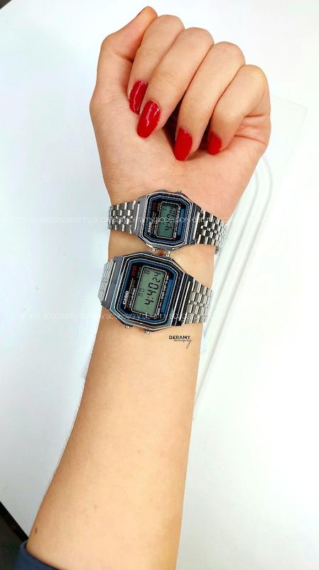 ست ساعت کاسیو نوستالژی | ساعت مچی زنانه و مردانه casio با باکس رایگان 093