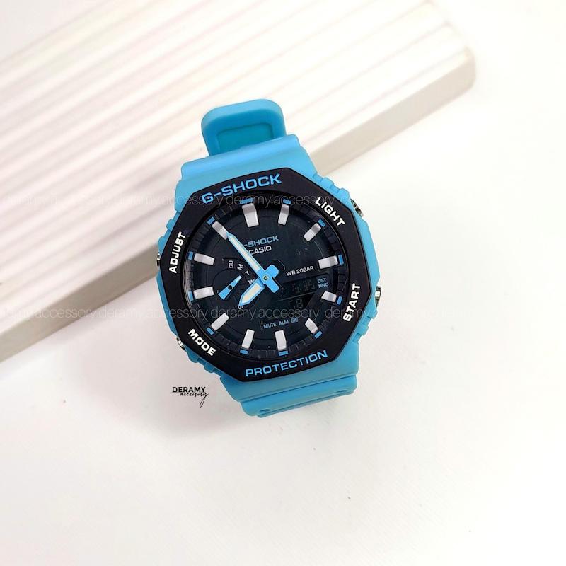 ساعت جی شاک پمپی رنگبندی | ساعت مچی کاسیو جیشاک g shock فول امکانات کد 113 همراه هارد باکس رایگان