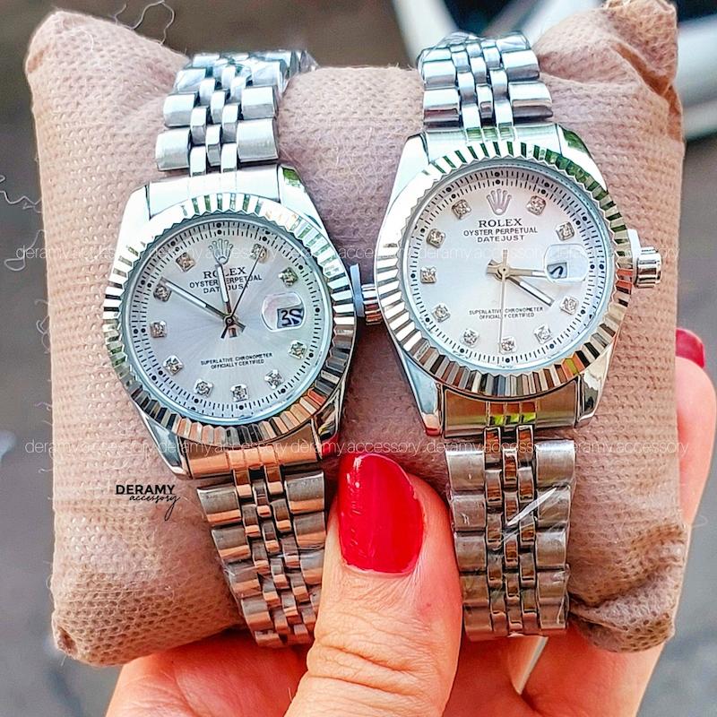 ساعت مچی رولکس مناسب خانم ها| ساعت rolex با باکس رایگان 125