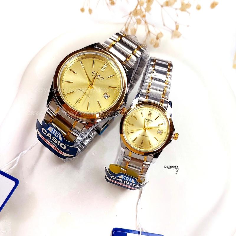 ست ساعت کاسیو کلاسیک | ساعت زنانه و مردانه casio کد  082 
