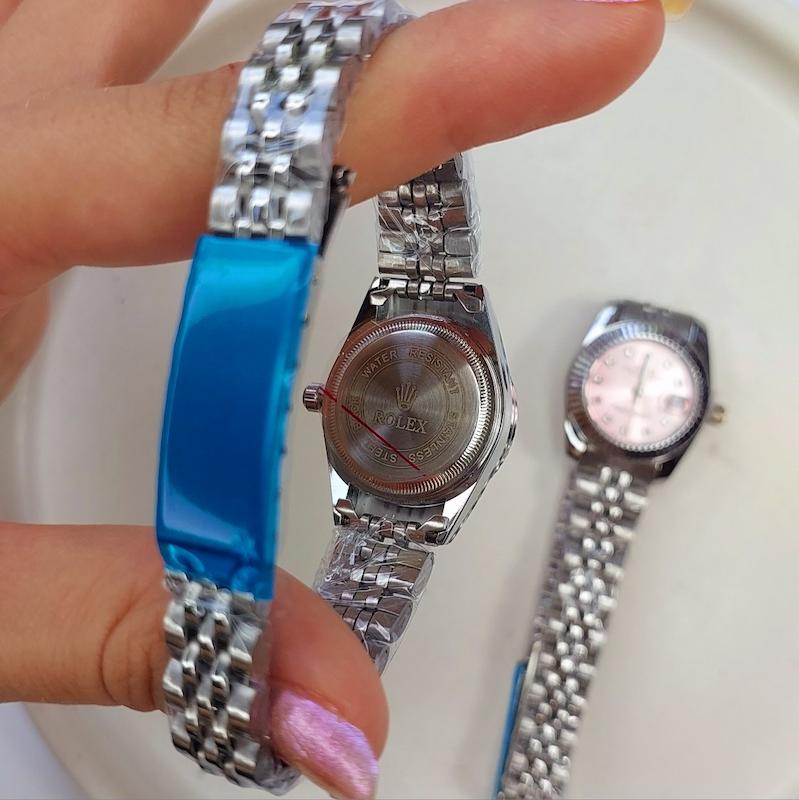 ساعت مچی رولکس صفحه رنگی مناسب خانم ها | ساعتمچی  rolex پرنسسی با باکس رایگان 125