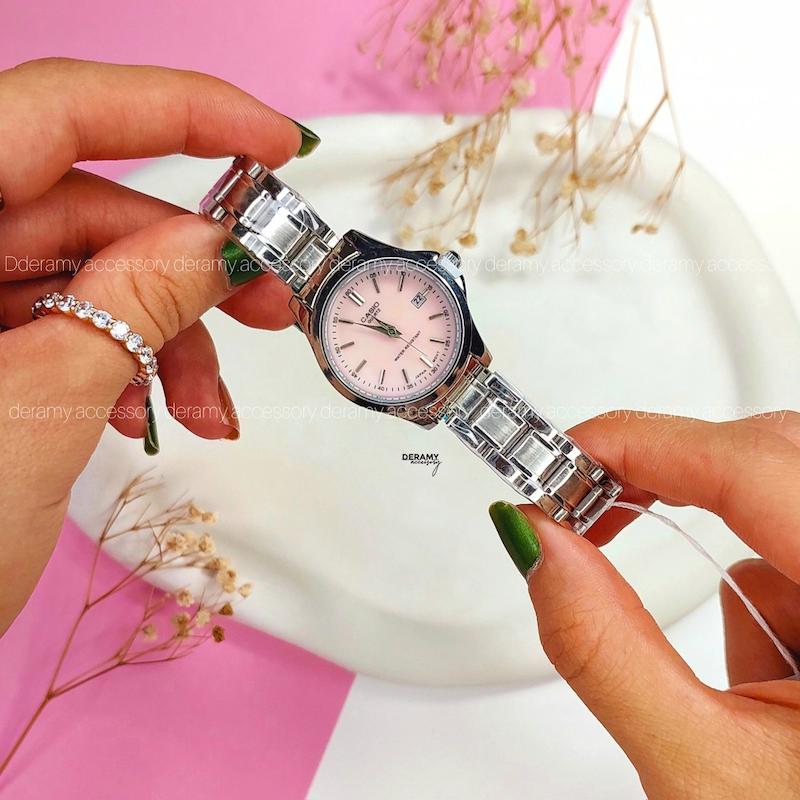 ساعت کاسیو زنانه | ساعت زنانه casio  با باکس رایگان کد  082 