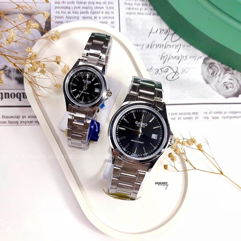 ست ساعت کاسیو کلاسیک | ساعت زنانه و مردانه casio کد  082 