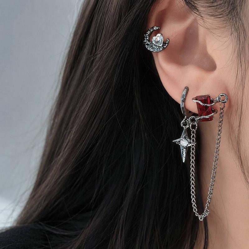 پک گوشوار Red vibe