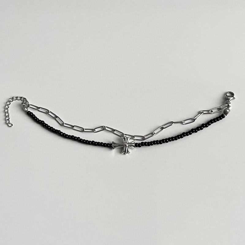 دستبند دو لاین Chrome Hearts 