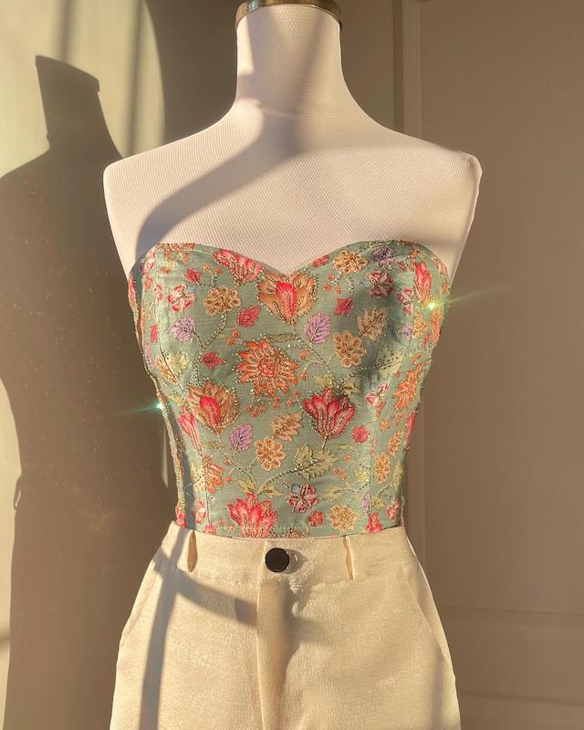 کراپ تافته هفت رنگ