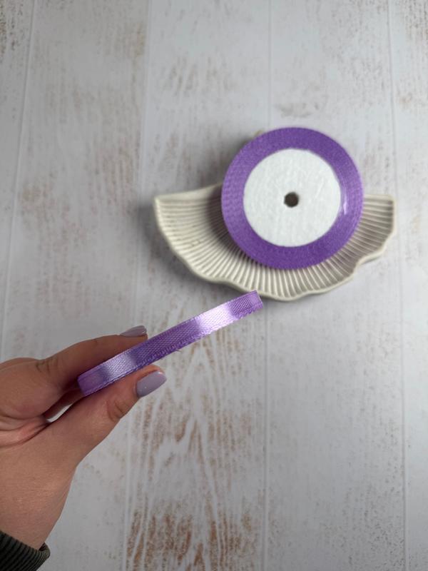 روبان یاسی نیم سانتی ساتن