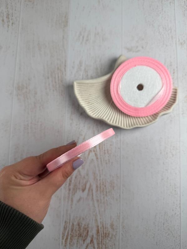 روبان صورتی نیم سانتی ساتن