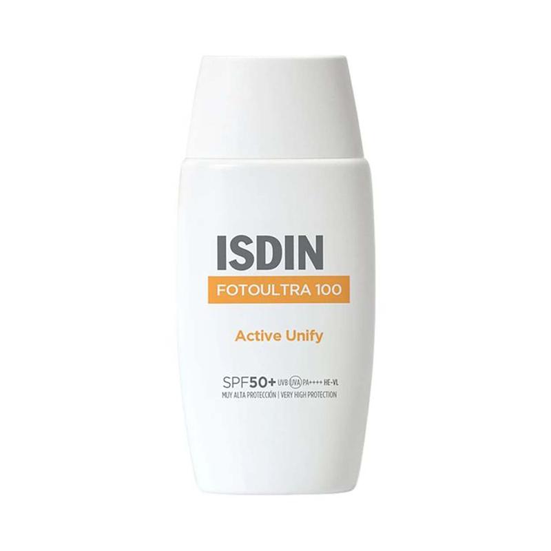 ضد آفتاب ضد لک ایزدین فوتو اولترا 100 اکتیو یونیفای SPF50+ | ISDIN FotoUltra 100 Active Unify SPF50+
