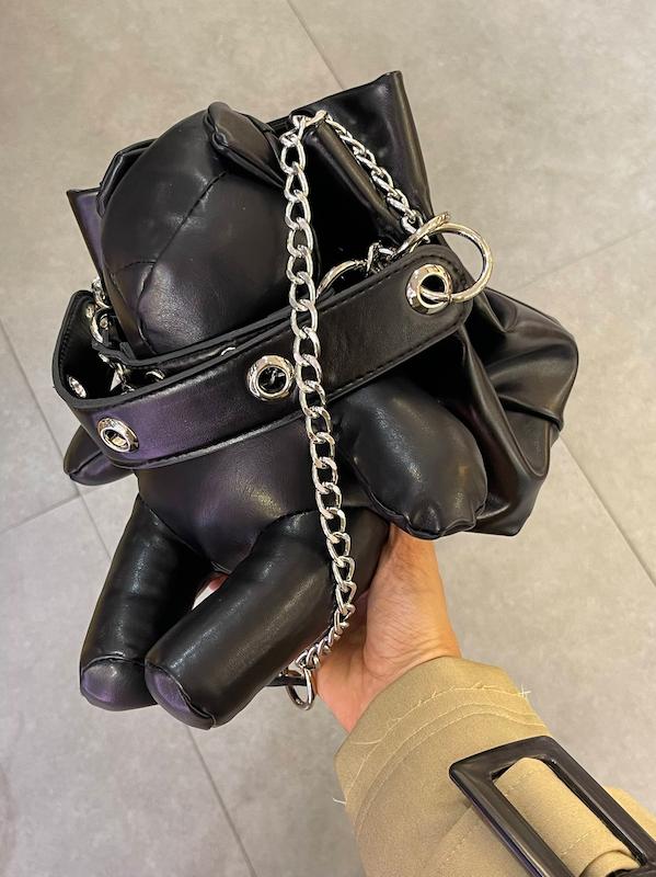کیف خرسی چرمی