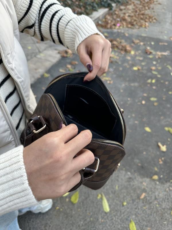 کیف پانا بزرگ چهارخونه