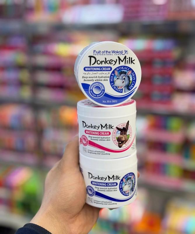 کرم سفید کننده شیر الاغ