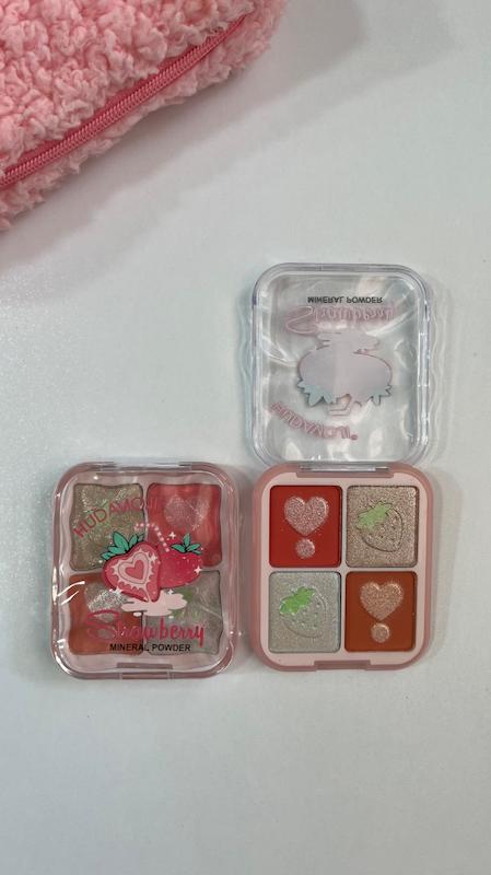 رژگونه و هایلایتر توت فرنگی