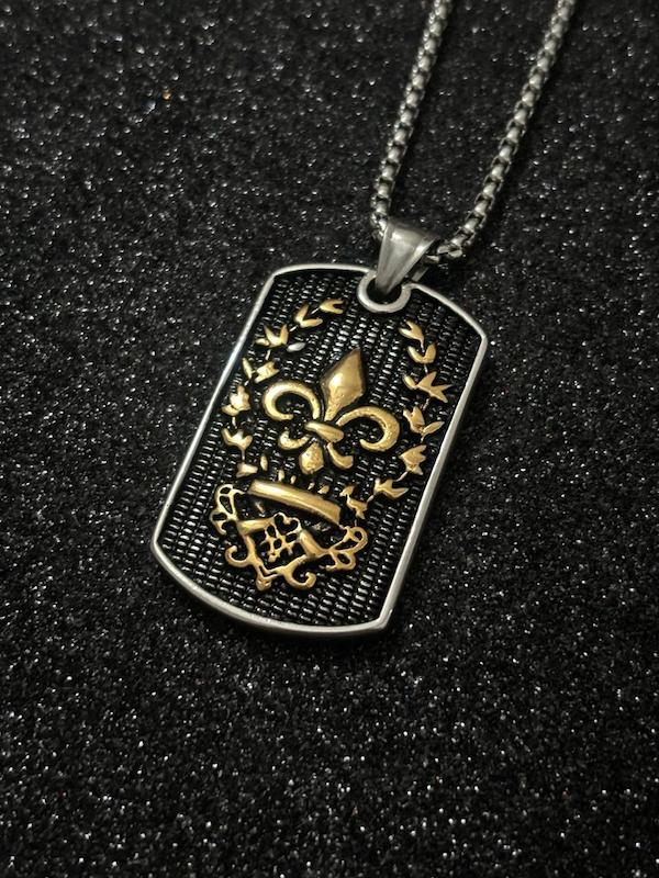 پلاک Fleur de lis 