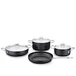 سرویس قابلمه 7 پارچه گرانیت مشکی دوریا کرکماز 2960