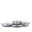 سرویس قابلمه 7 پارچه گرانیت طوسی لینیا کرکماز 2619-3