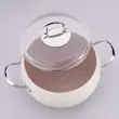 سرویس قابلمه 7 پارچه گرانیت کرم موندیا کرکماز 2656
